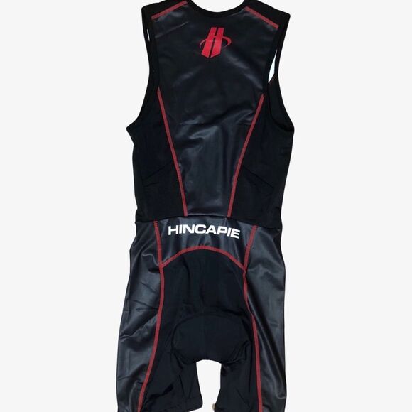 Hincapie Small Flow Tri Skinsuit Water Repellant Cycling Triatholon Duatholon - Picture 4 of 11